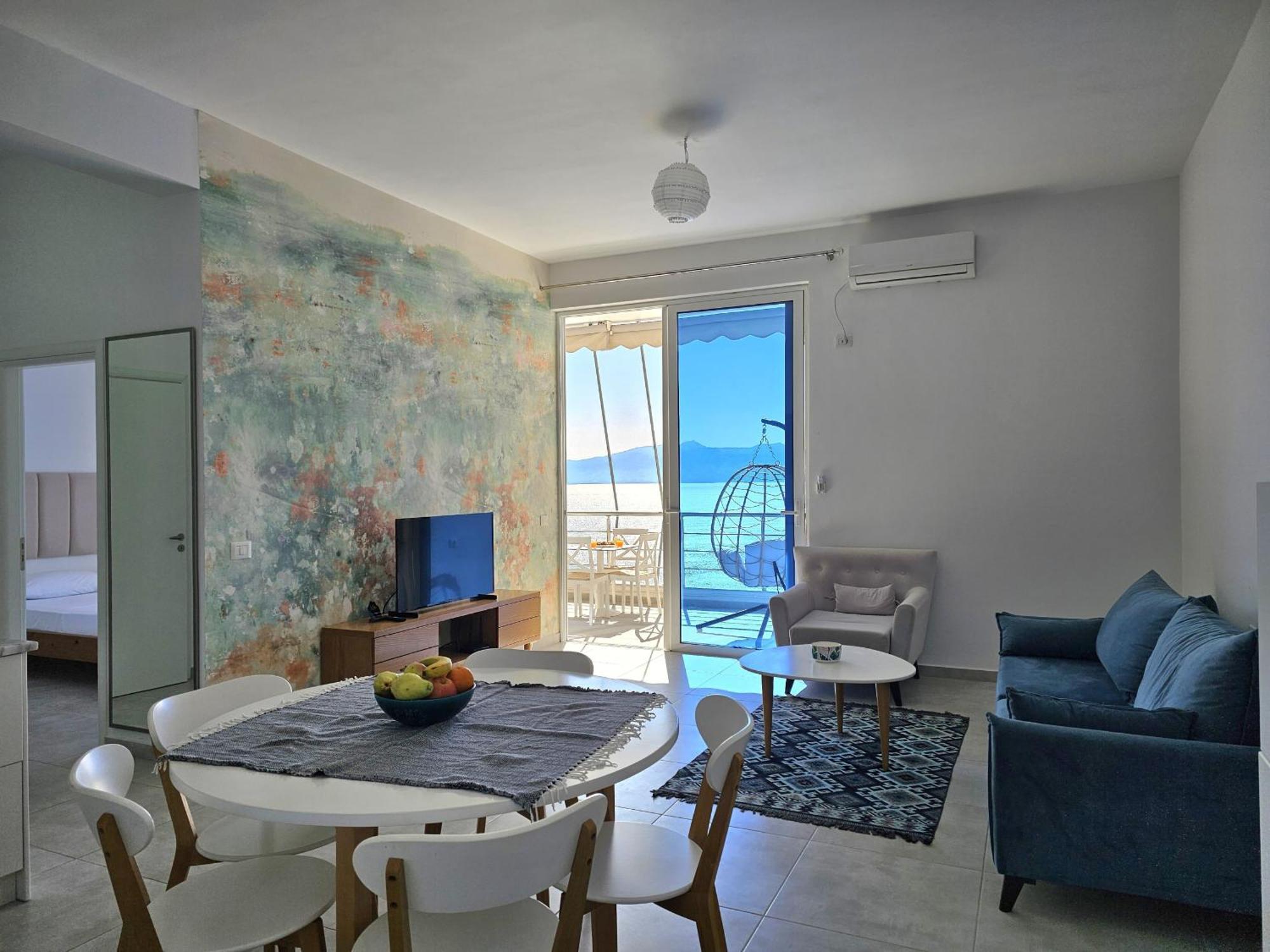 Panorama View Apartments Sarande Luaran gambar