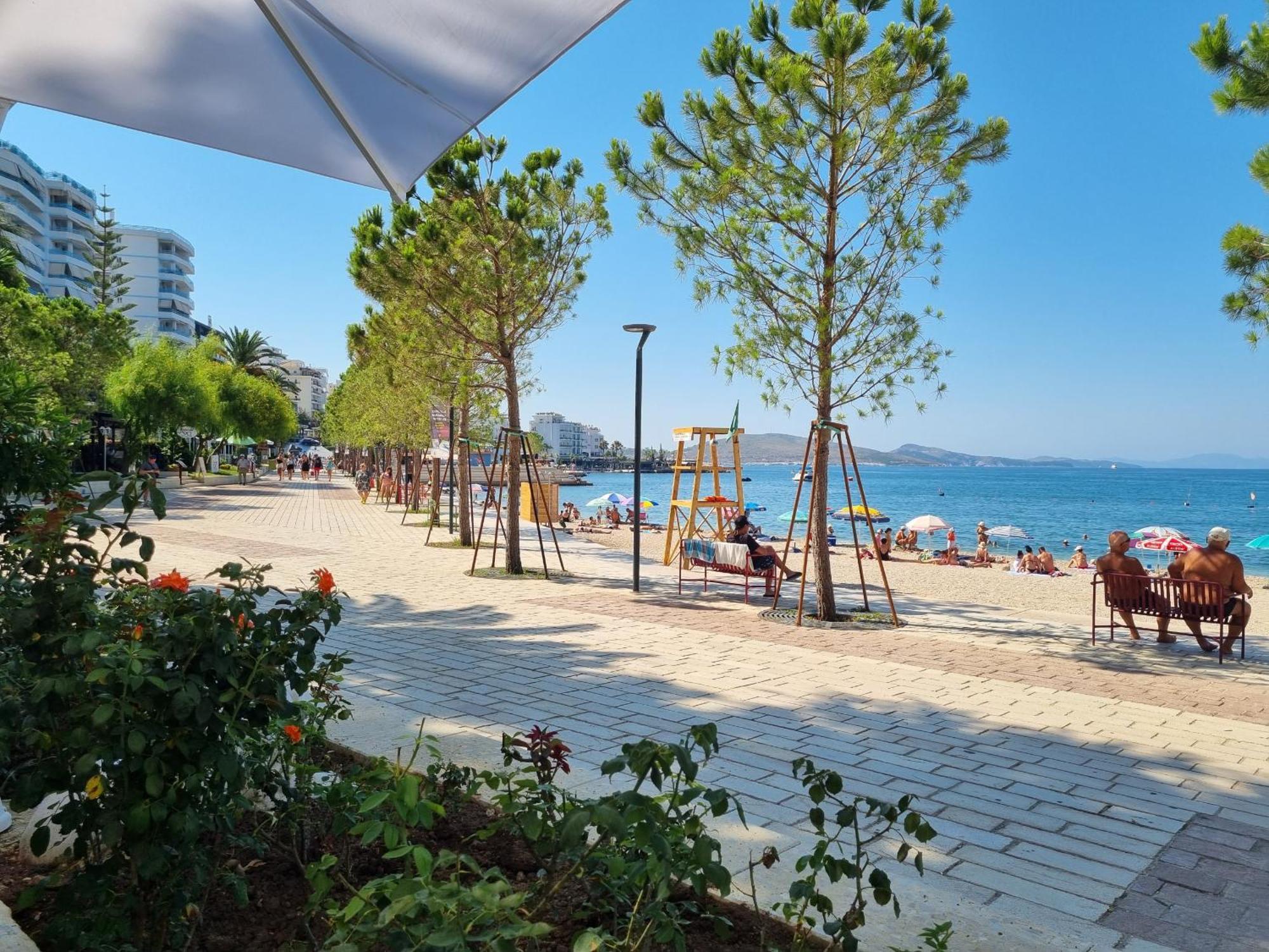 Panorama View Apartments Sarande Luaran gambar