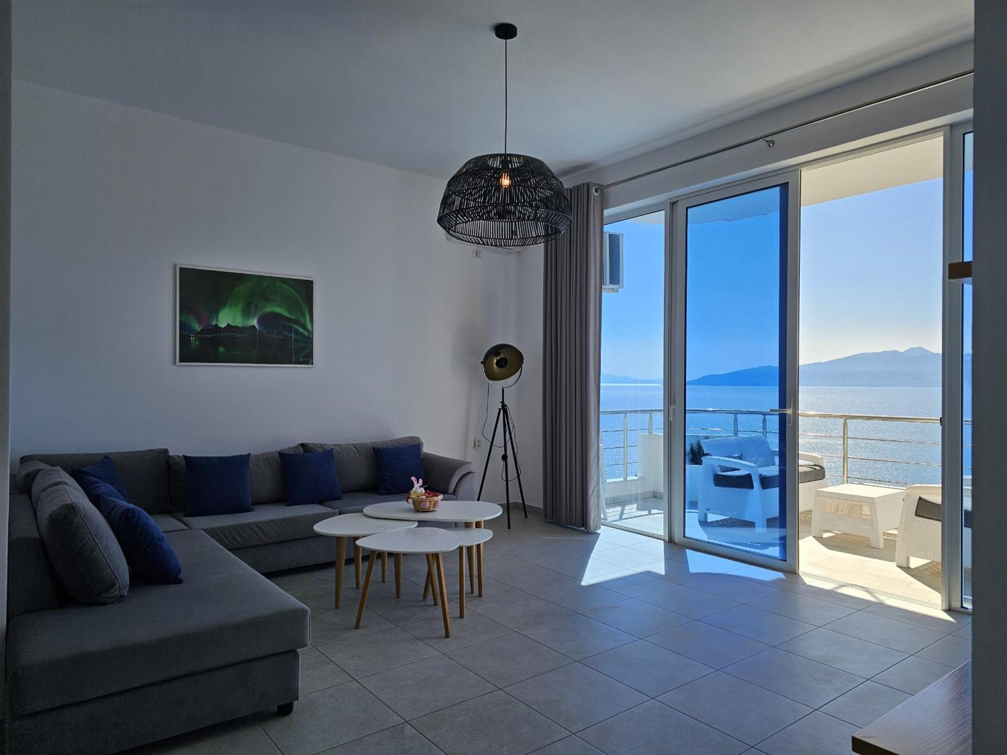 Panorama View Apartments Sarande Luaran gambar